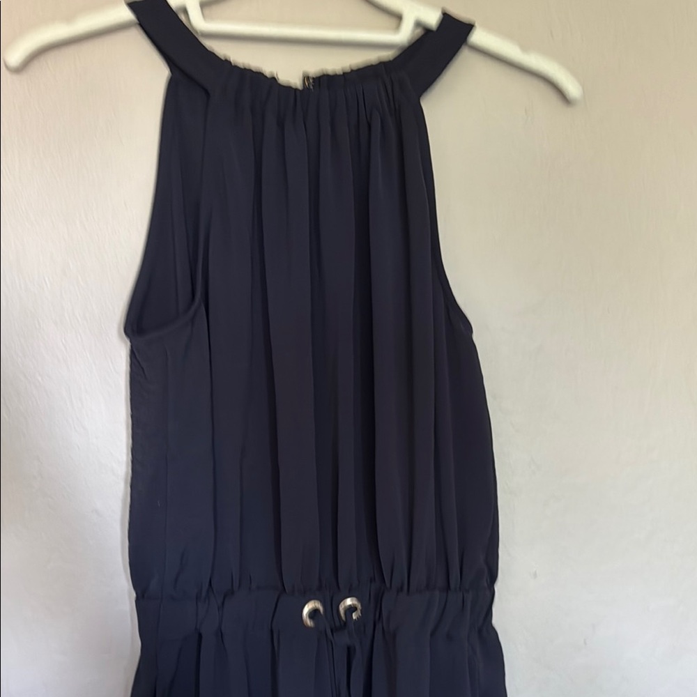 Michael Kors Women’s Black Halter Jumpsuit cropped wide leg size XS - Picture 5 of 16